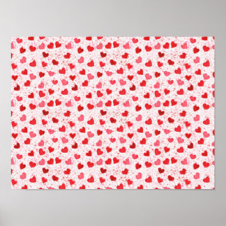 Watercolor Heart Art (2) Poster