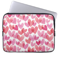 Watercolor Heart Pattern