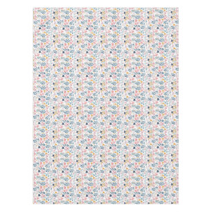 Watercolor hearts tablecloth