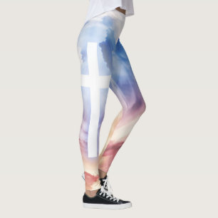Watercolor Heaven Leggings