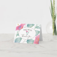 Watercolor Hibiscus Maui Wedding