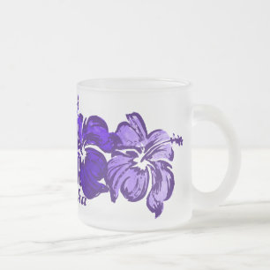 Watercolor Hibiscus Mug