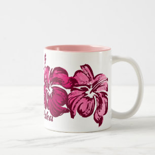 Watercolor Hibiscus Mug