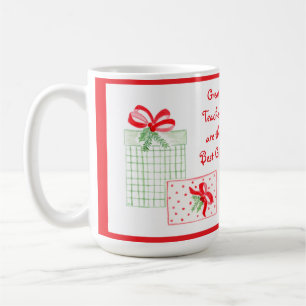 Watercolor Holiday Teachers Best Gifts  Coffee Mug