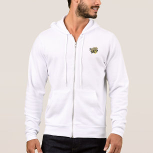Watercolor Honey Bee Brushstroke Paint Hoodie