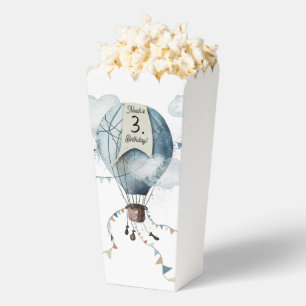 Watercolor Hot Air Ballon // Kid’s Birthday Favour Box