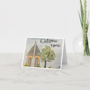 Watercolor Housewarming Cards