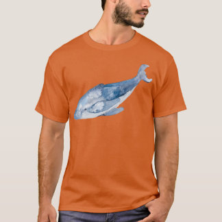 Watercolor Humpback Whale 2 T-Shirt