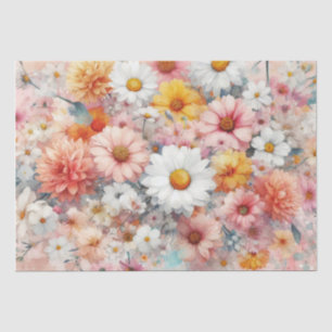 Watercolor Illustration rustic vintage elegant Tissue Paper