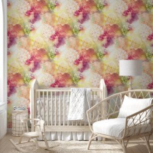 Watercolor India Mandala - Seamless Pattern 1 Wallpaper