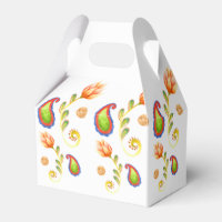 Watercolor Indian Paisley