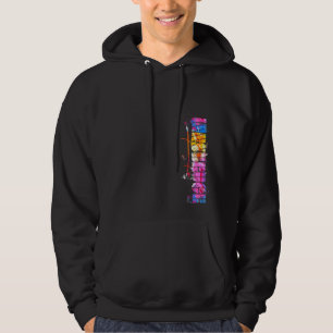 Watercolor Innsbruck  Innsbruck Lettering Hoodie