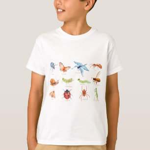 Watercolor insect illustration T-Shirt