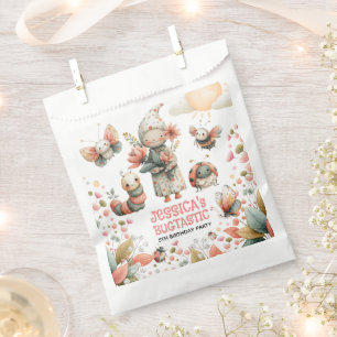 Watercolor Insects BUGTASTIC Cute Kids Birthday Favour Bags