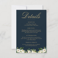 watercolor ivory white blooms wedding details