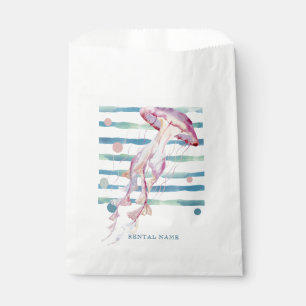 WATERCOLOR JELLYFISH, VACATION RENTAL FAVOUR BAGS