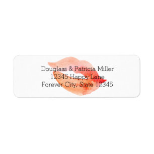 Watercolor Kiss