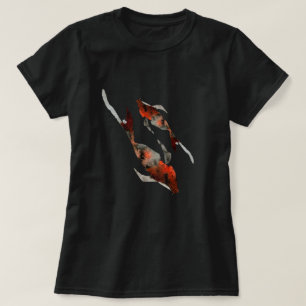 Watercolor koi fish illustration T-Shirt