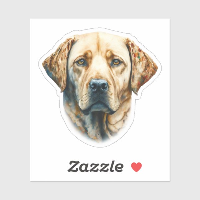 Watercolor Labrador Retriever  (Sheet)