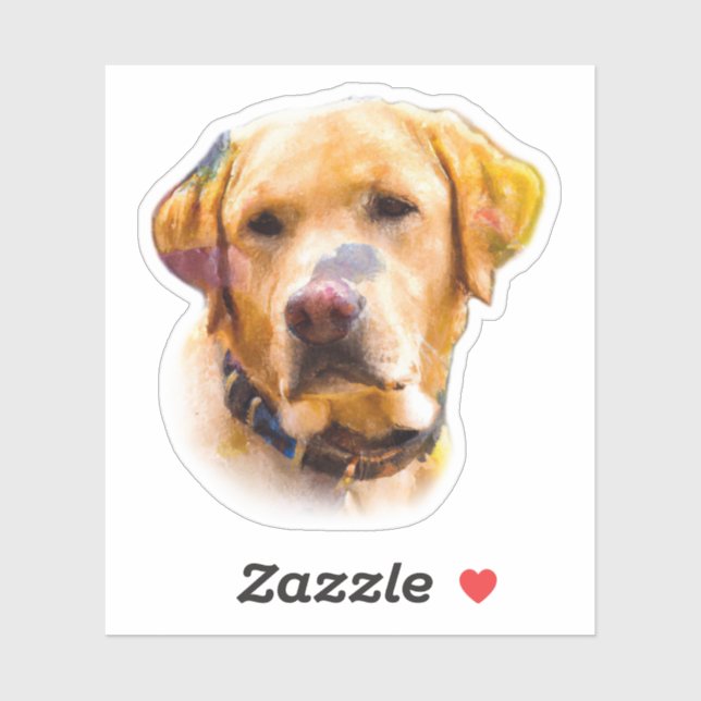 Watercolor Labrador Retriever  (Sheet)
