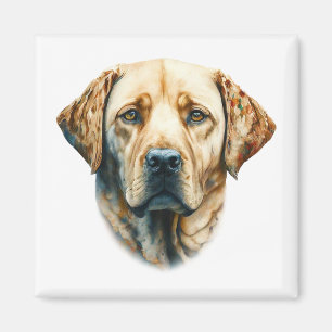 Watercolor Labrador Retriever Magnet