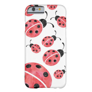 Watercolor Ladybug iPhone Case