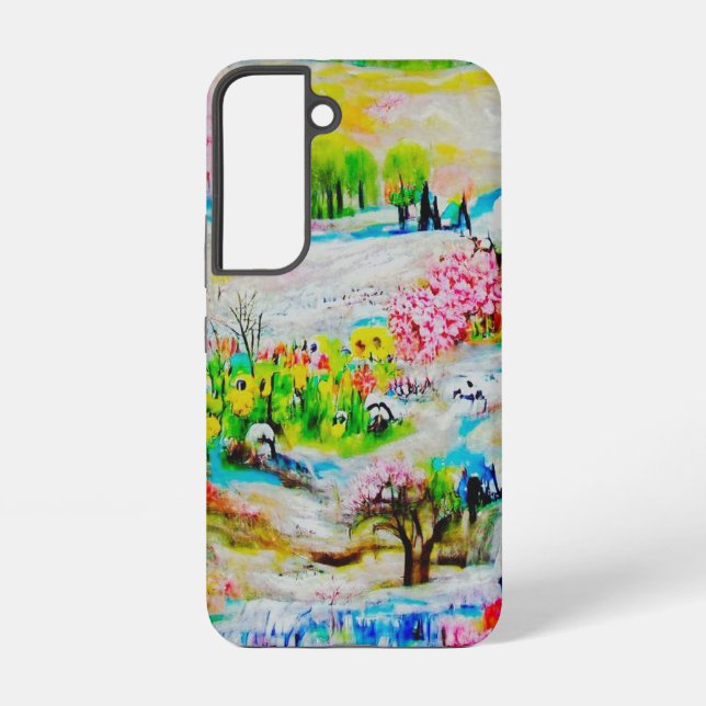 Watercolor Landscape 2 Samsung Galaxy S22 Case (Back)