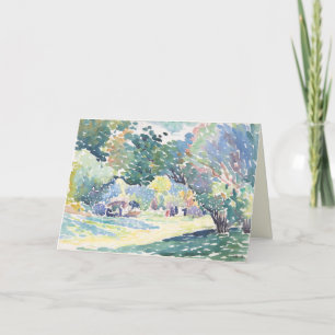 Watercolor Landscape Greeting Card