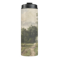 Watercolor Landscape of Path - Constant Troyon