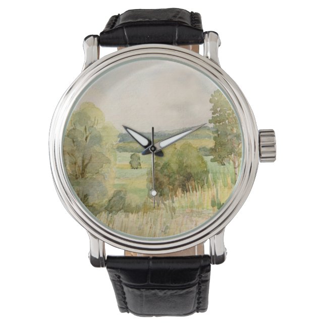 Watercolor Landscape Watch (Front)