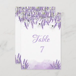 Watercolor Lavander String Lights E Invitation