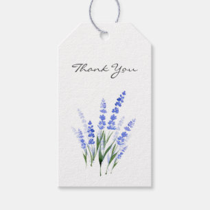 Watercolor Lavender Bouquet Gift Tags
