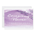 Watercolor Lavender Essential Oils