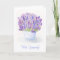 Watercolor Lavender Floral SYMPATHY