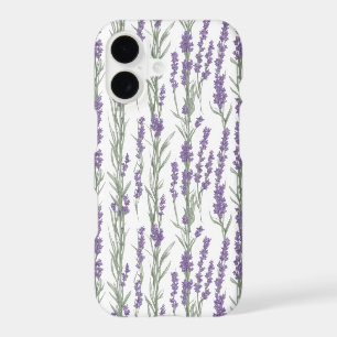 Watercolor Lavender Flowers Phone Case