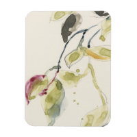 Watercolor Leaf Branch Triptych