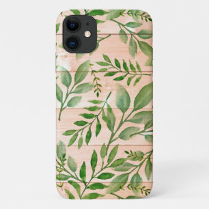 Watercolor Leaves iPhone 11 Case