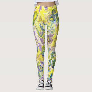 Watercolor Leggings for Women who Love Colour