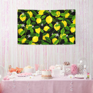 Watercolor Lemon 2 Banner