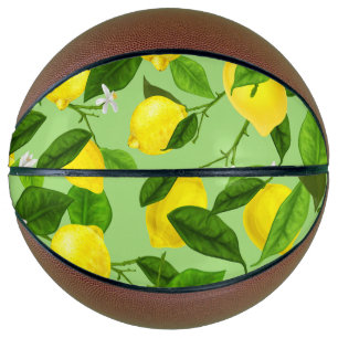 Watercolor Lemon 3 Basketball