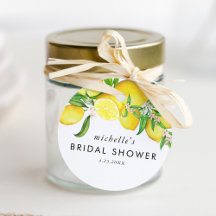 Watercolor Lemon Bridal Shower