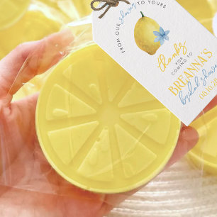Watercolor Lemon From Our Shower to Yours Gift Tags