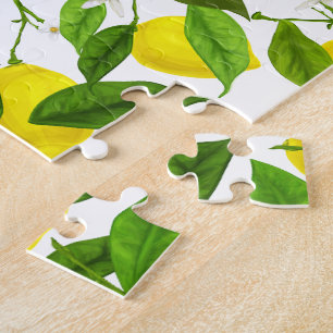 Watercolor Lemon Jigsaw Puzzle