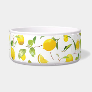 Watercolor Lemon & Leaves 2