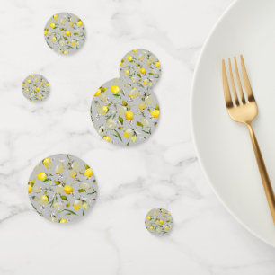 Watercolor lemons 19 confetti