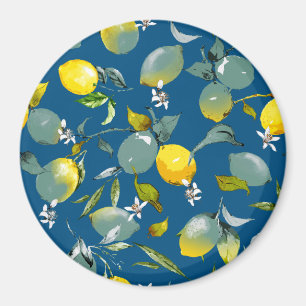 Watercolor lemons 29 magnet