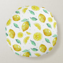 Watercolor lemons