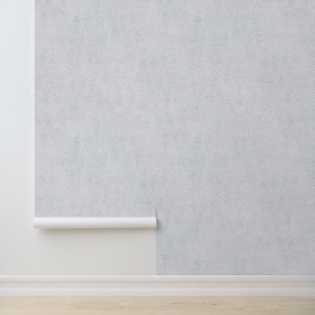 Watercolor Light Grey Textured Modern Monochrome  Wallpaper (Application)