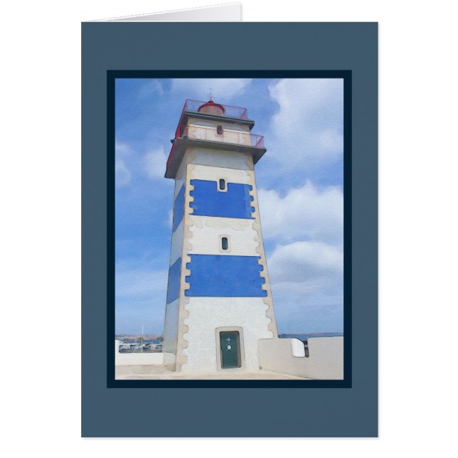 Watercolor lighthouse (Front)
