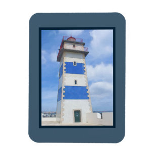 Watercolor lighthouse magnet